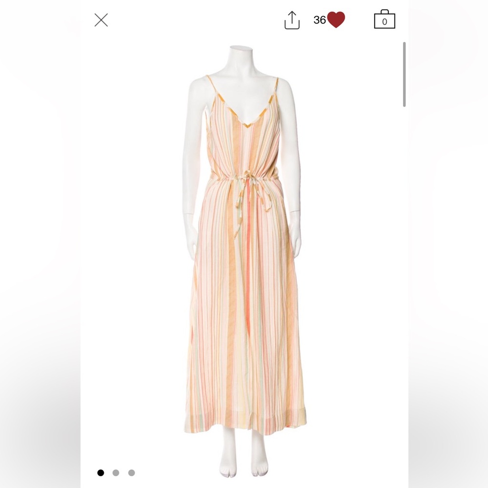 Ace & Jig Multicolor Striped Maxi Dress